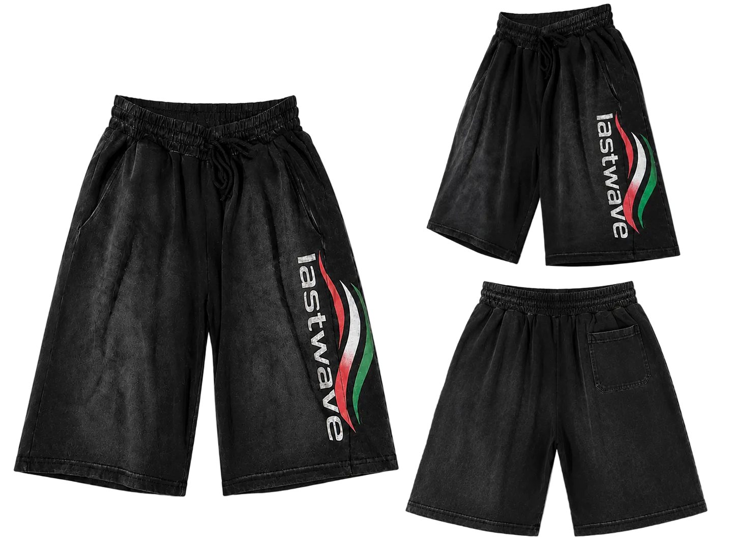 Italia Wave 3/4 Shorts